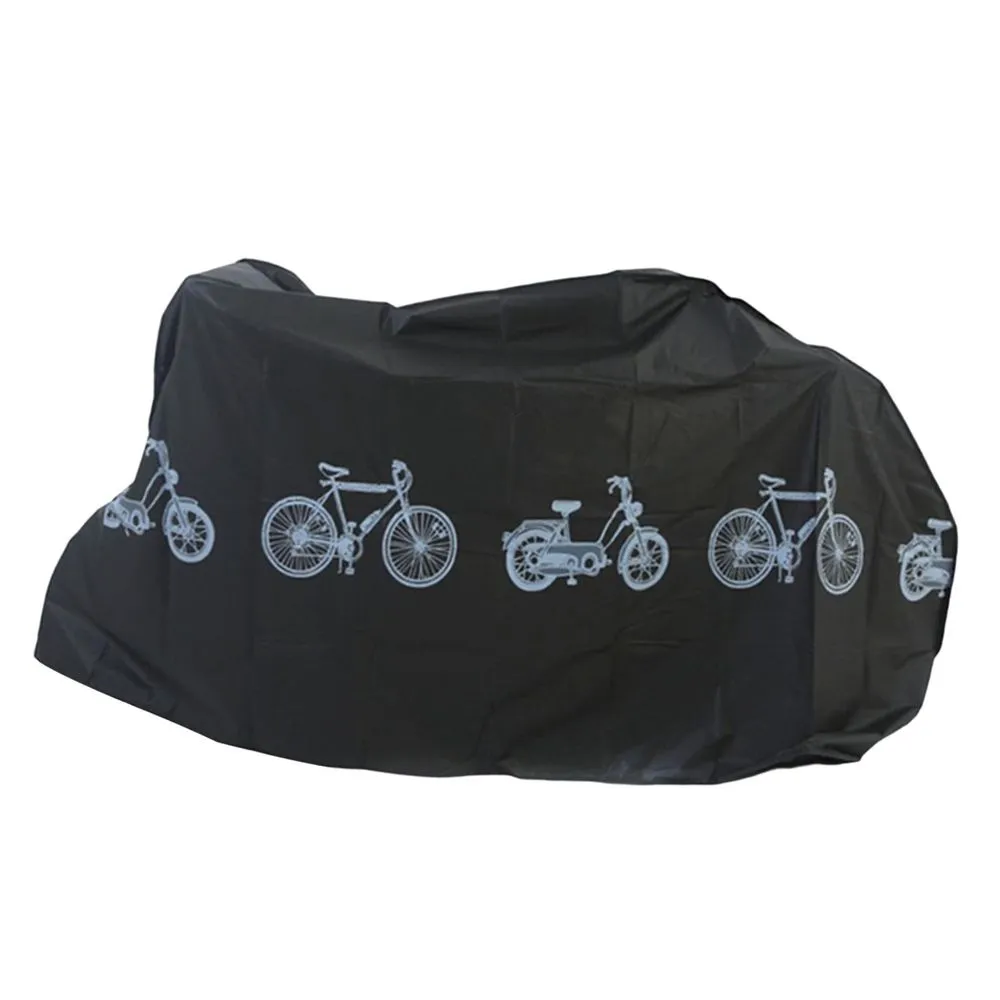 Camping Outdoor Weather Proof Bicycle & motorbike Storage Cover (200cm) - Black