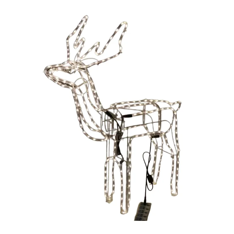 Christmas Led Light Display Reindeer Garden Outdoor Decorations