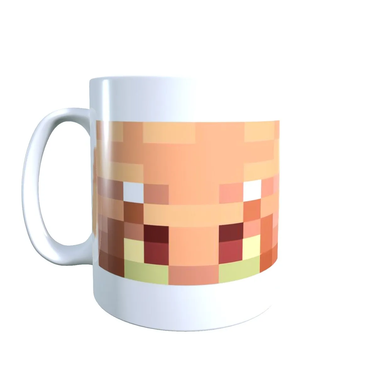 Piglin Head - Minecraft Coffee Mug
