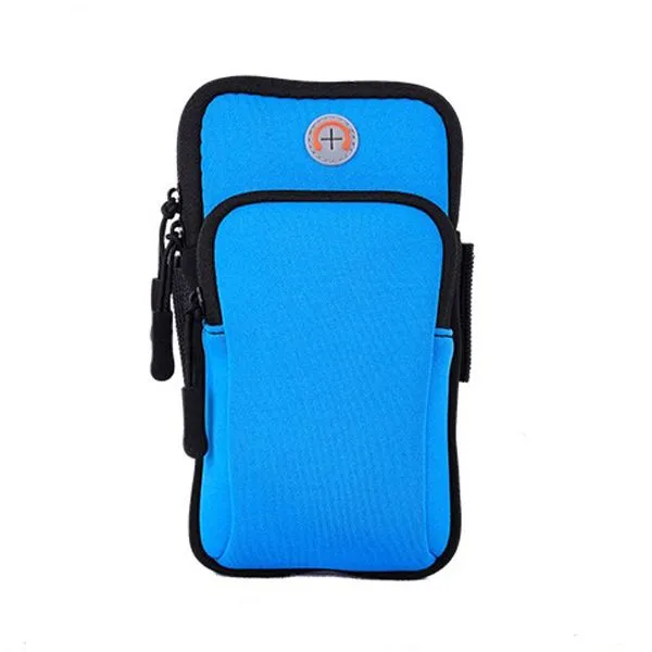 SH-CAH-001,Joggers Cellphone Armband Holder - Blue