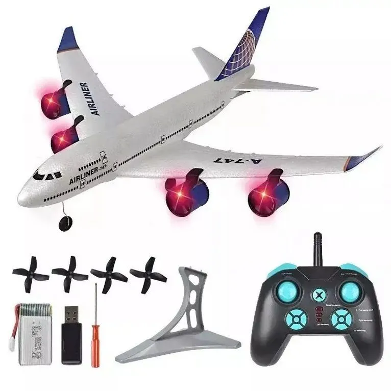 Remote Control Boeing 747 3CH Flying Jet Airplane