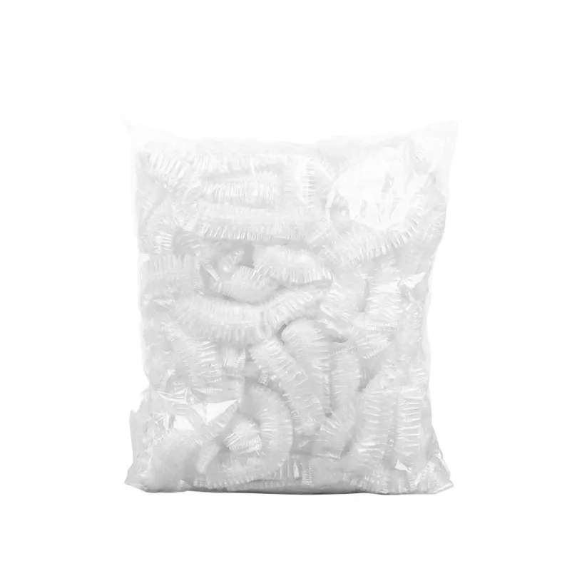 DisposablePlasticWrapCover-300PCS Of Food Grade Non Tear Plastic Wrap Cover
