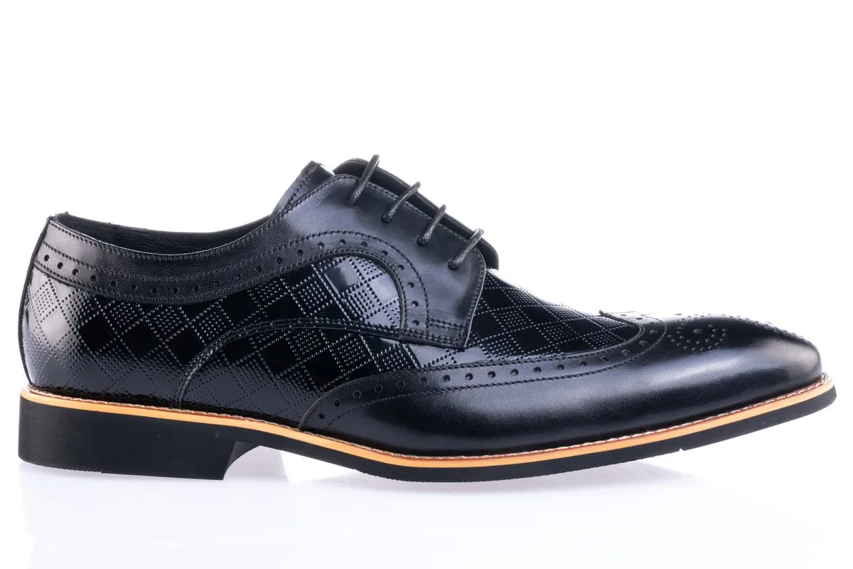 Marco Kavaleri Men's Empire Formal Shoes-Black Lined