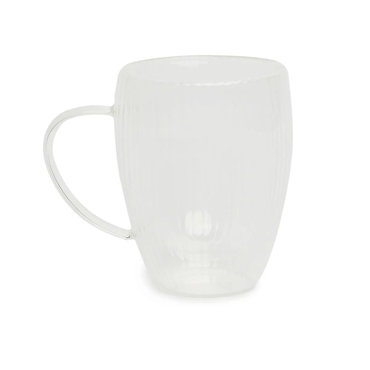 George & Mason - Fluted Double Wall Mug - 350ml