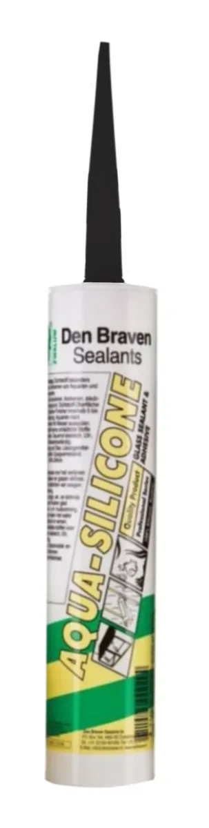 Den Braven Black Aquarium Silicone - 300ml