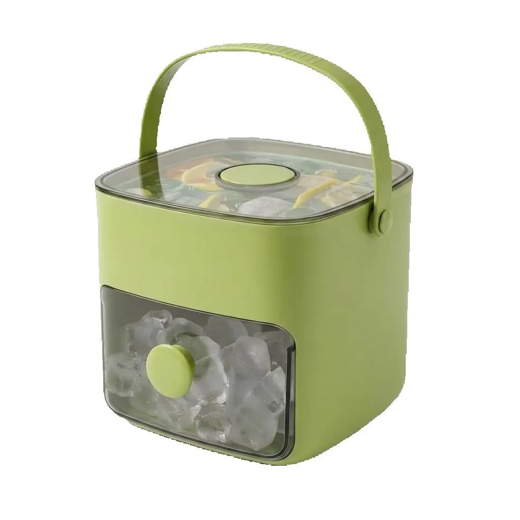 48 Cube Press Release Ice Tray Maker with Storage Box