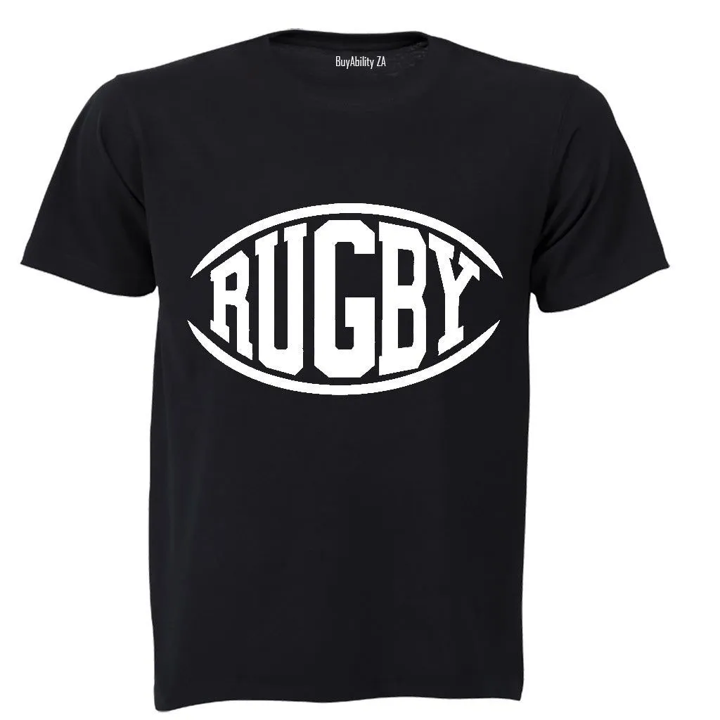 RUGBY - Kids T-Shirt - Black