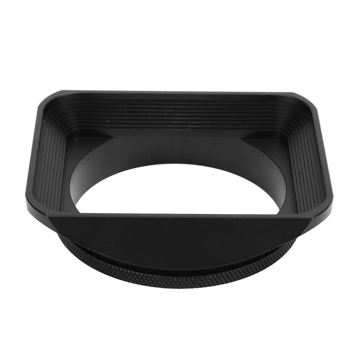 62mm Square Alloy Lens Hood with Thread Mount