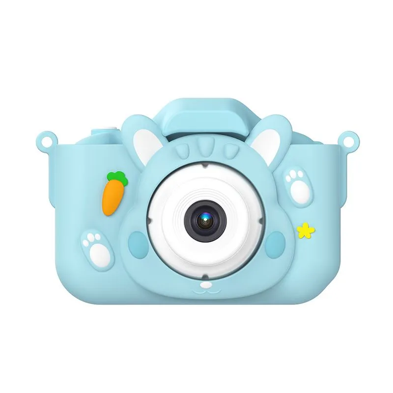 TF Card 128G Kids Camera Toys, 48MP Dual Lens (Bluer) Car Accessories