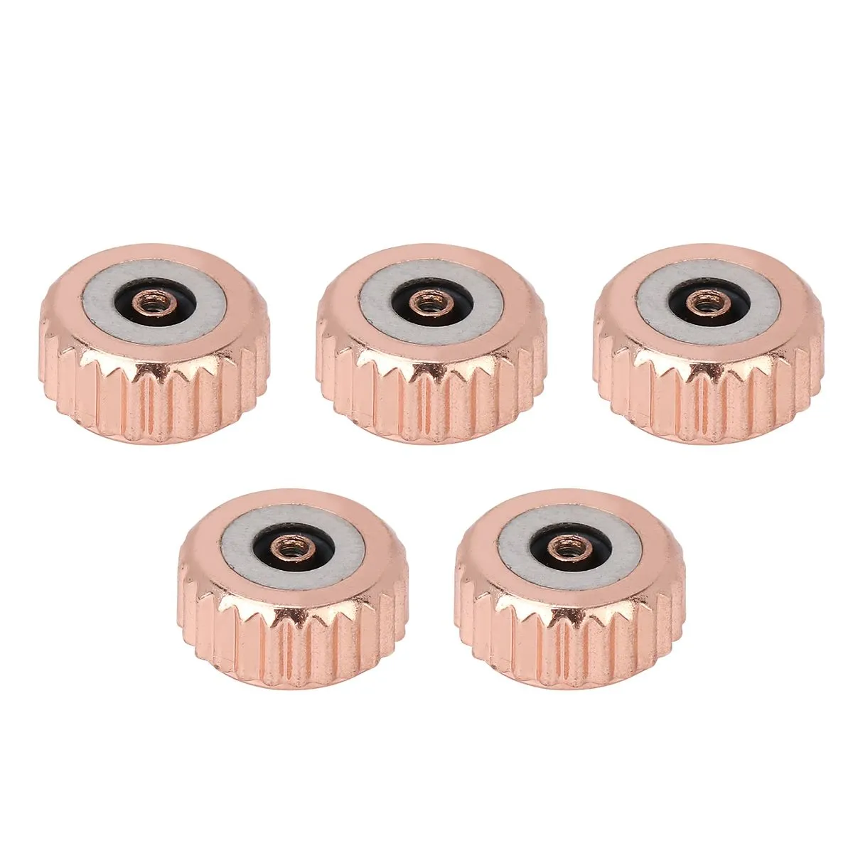 Watch Crown 6mm Rose Gold Steel Repair Parts
