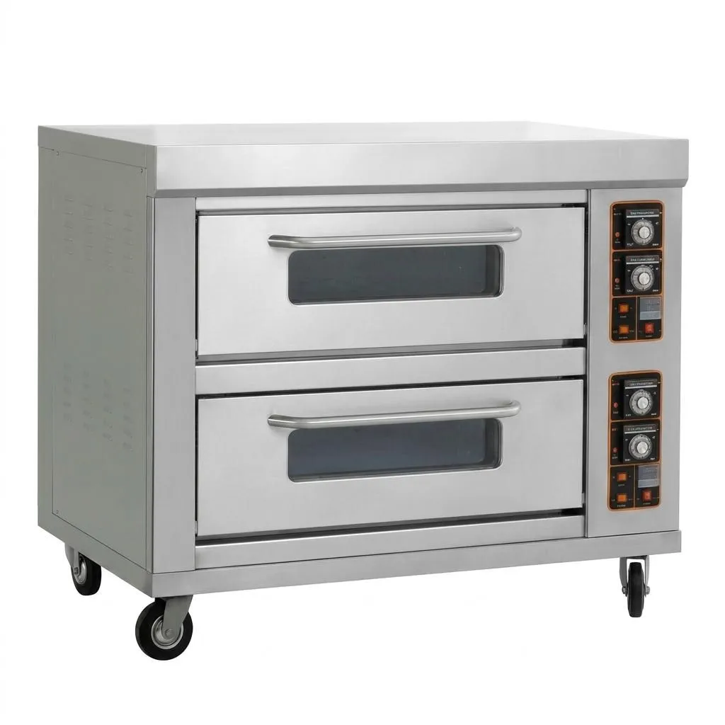 Commercial 2 Deck 4 Tray Electric Oven