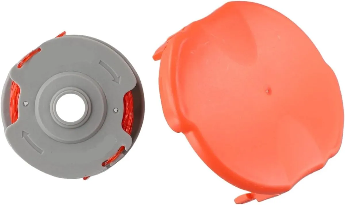 1+1 Set Flymo Spool Cover FLY021 Replacement Spool & Cap for FLYMO Mower.