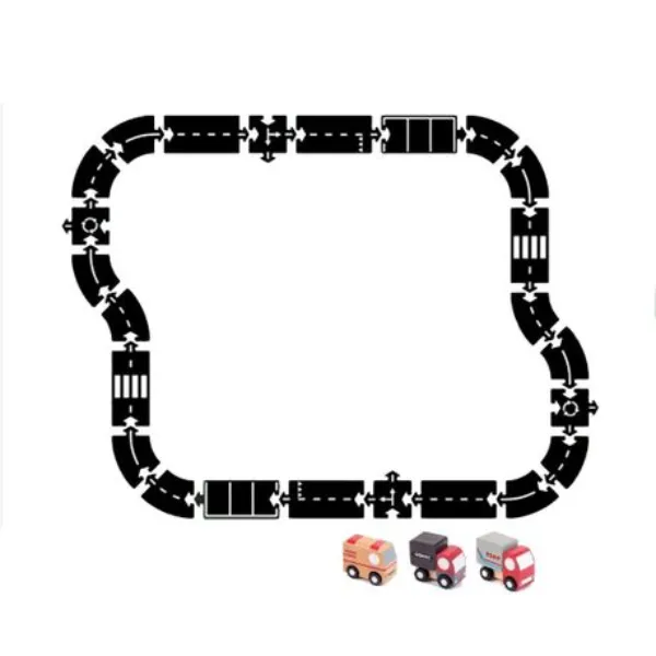 Car Track Flexible Toy Set - 24 Pieces