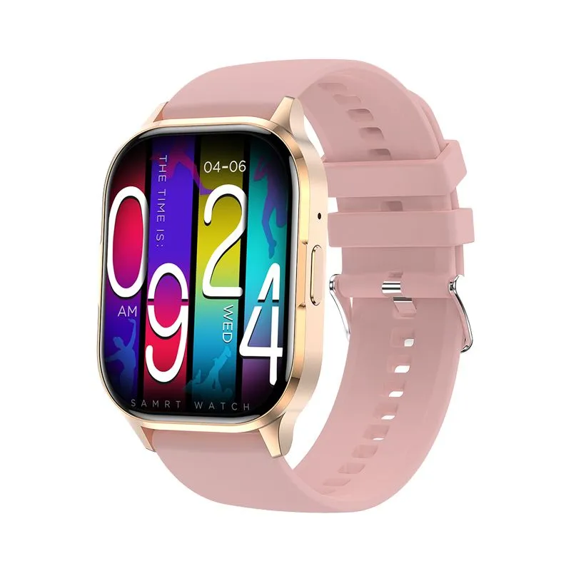 Smart watch for men & women, Fitness tracker- Double straps Rose Gold