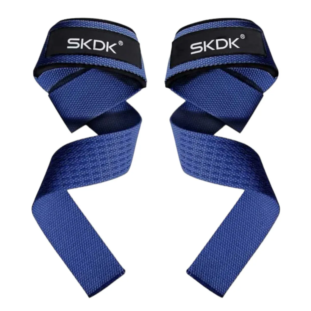 Supersonic Hard Pull Wrist Lifting Straps - Gym Wrist Wraps - Dark Blue