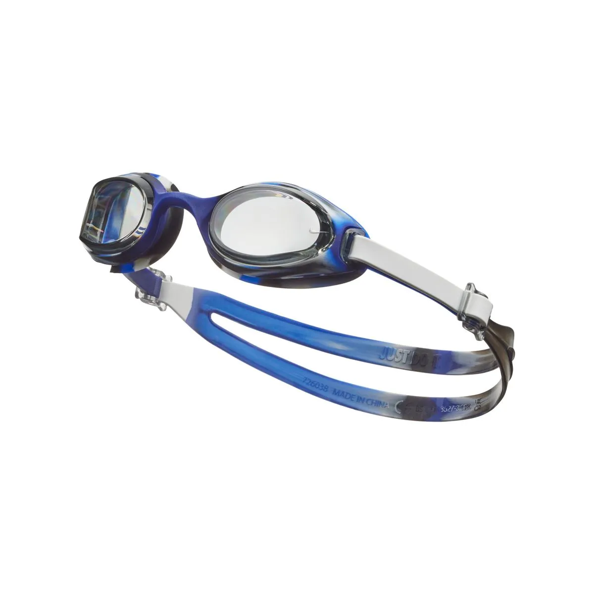 Nike Youth Hyper Flow Goggles - Blue/White