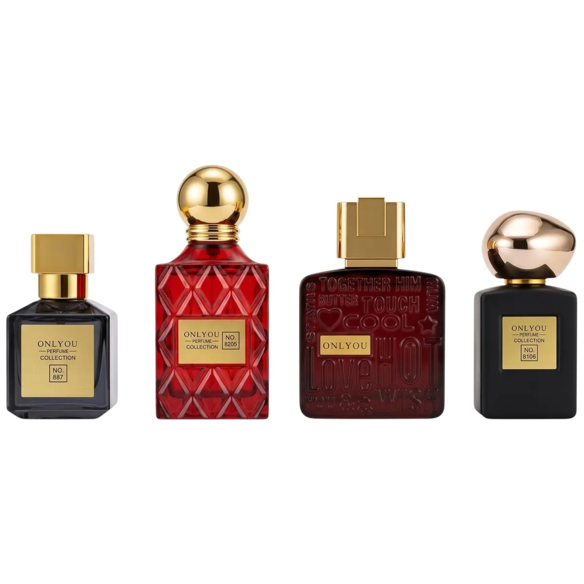 4 Pack Only You Premium Unisex Eau De Parfum Gift Set 30ml EDP Long-Lasting
