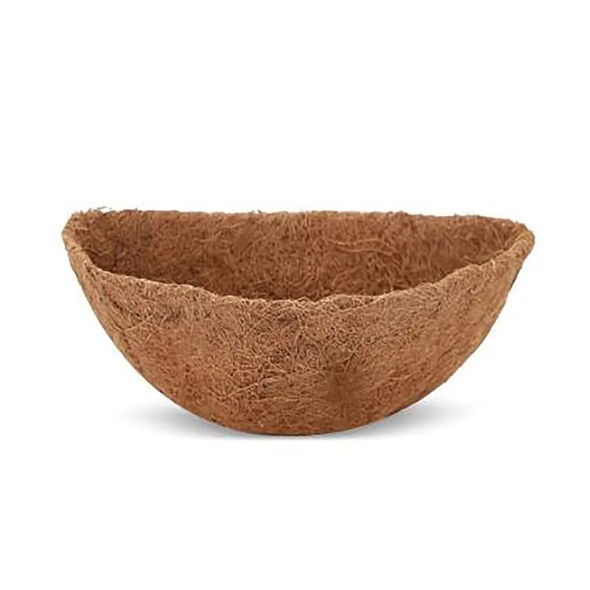 14" Half Round Coco Liner Basket
