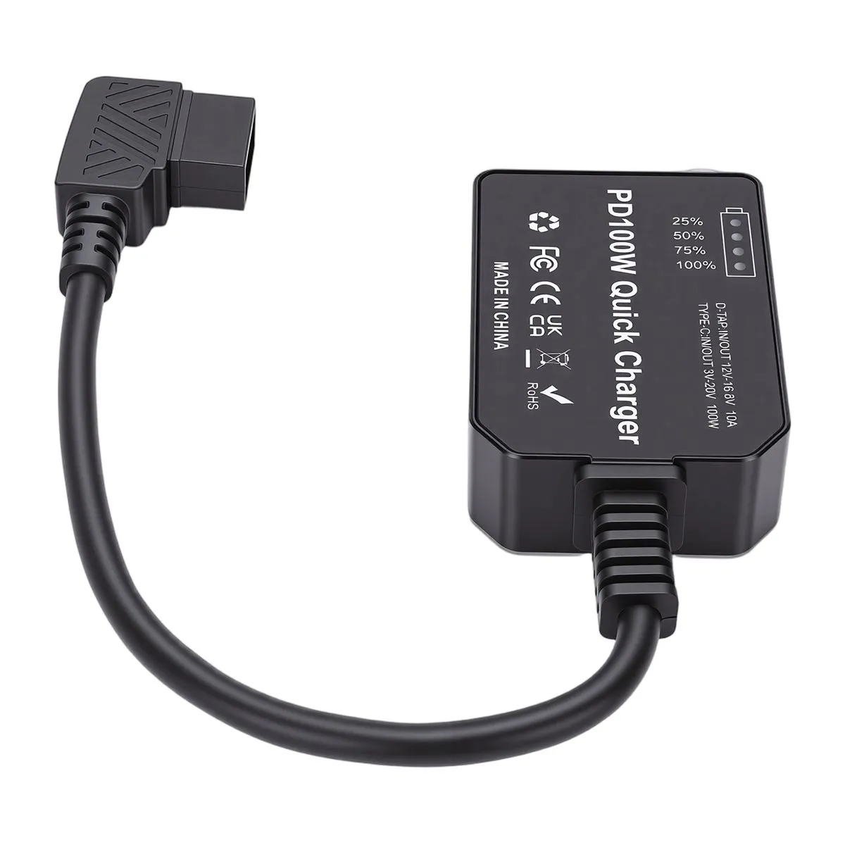 D-Tap To USB-C PD100W Adapter For V-Mount