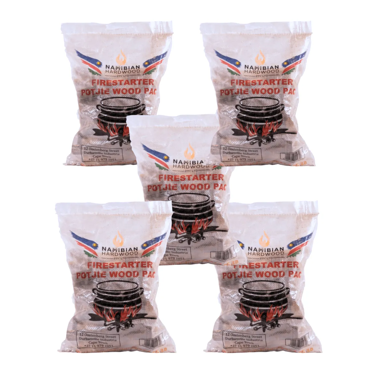 Starter Kindling Firewood Bundle - 5 x 5kg