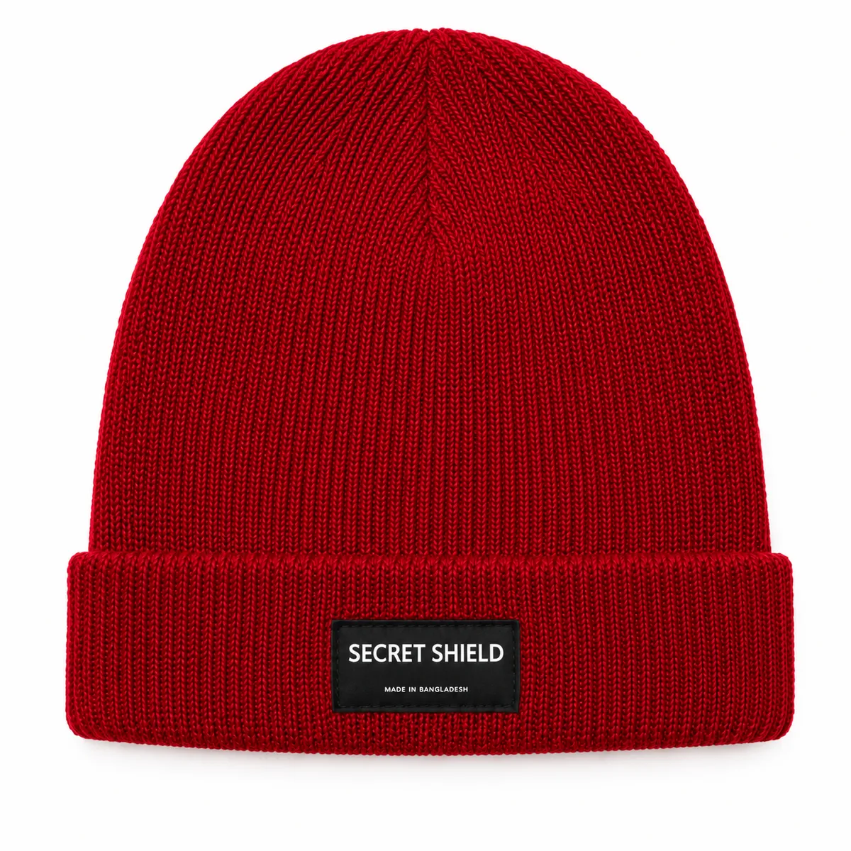 Secret Shield Crimson Peak Ribbed Knit Beanie