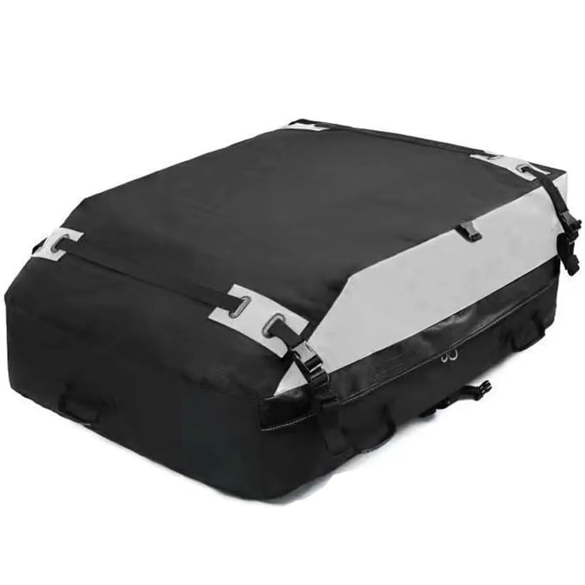SUV Roof Luggage Bag Large Capacity Roof Waterproof Luggage Bag Storage Bag - Black
