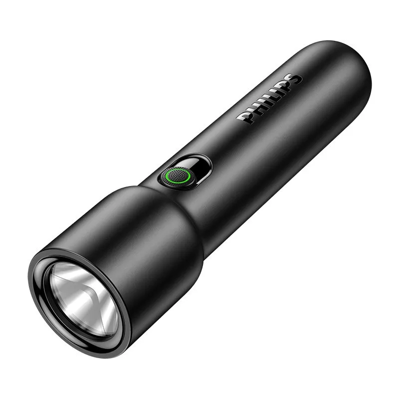 Compact LED Flashlight - 4 Modes, Type-C Rechargeable,IPX4 Water Resistant