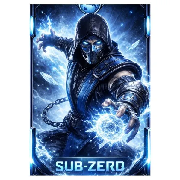 Mortal Kombat Sub-Zero - A1 Poster