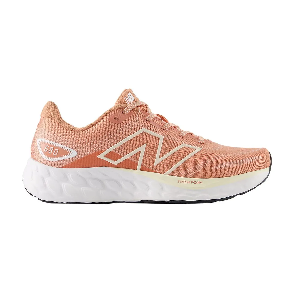 New Balance Women's Fresh Foam 680 v8 Road Running Shoes - Peach Nectar