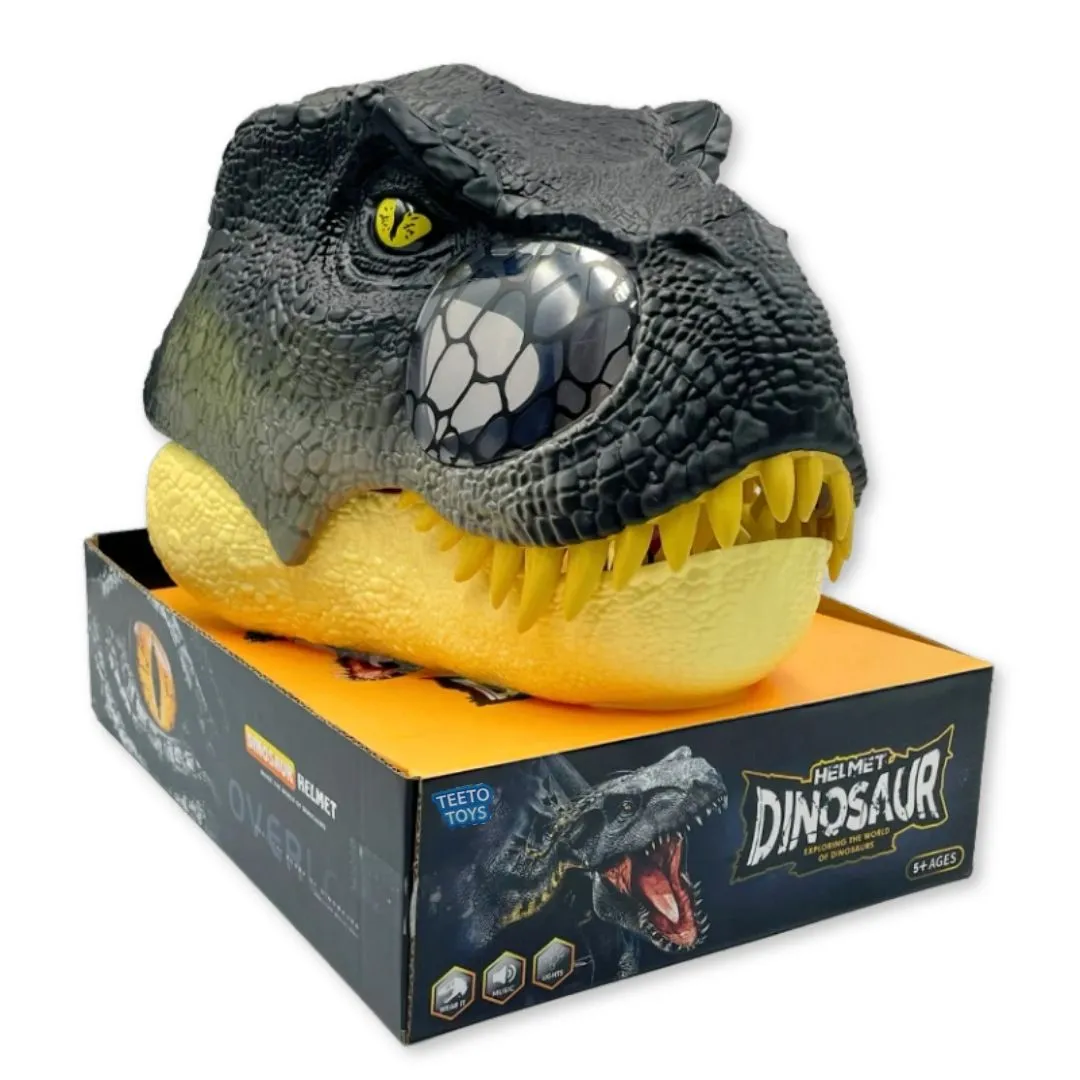 Dinosaur Mask with Sound & Lights - Pretend Play Dress Up - Toys for Boys