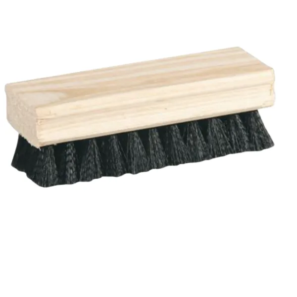 Wooden Back Shoe Brush - Pack of 6 - Black, Brown