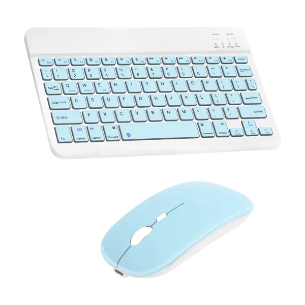 Mini Keyboard and Mouse Kit - Blue