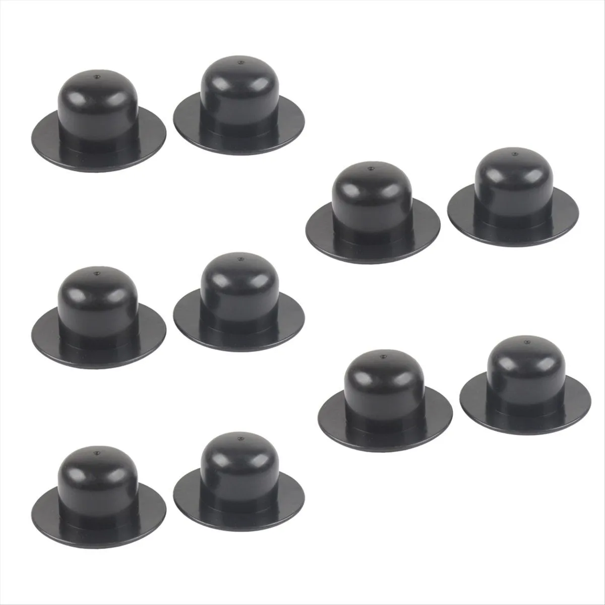 Swimming Pool Accessories Pvc Soft Leather Plug (Short Style) Black