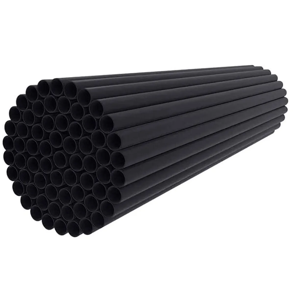 72-Piece Universal Dirt Bike Motorcycle Rim Spokes Skins for 8"-21" Wheels - Black