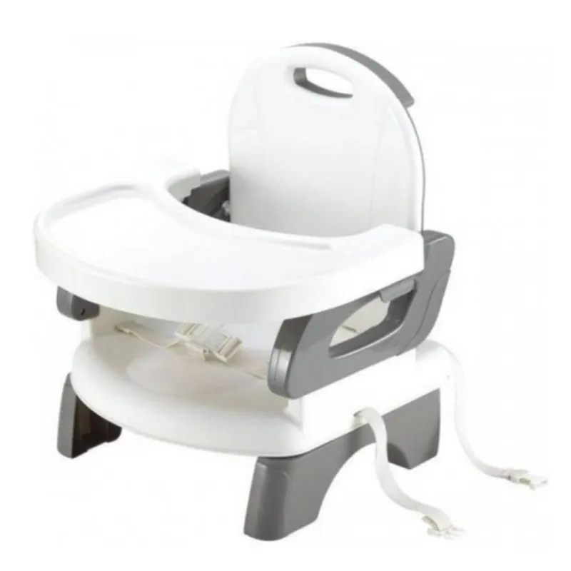 Deluxe Comfort Folding Baby Booster Seat - Grey