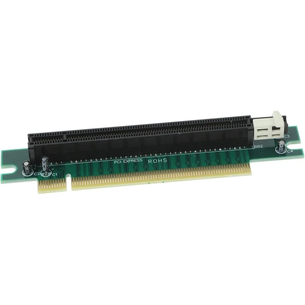 90degree Pci-e to Extender Card Angled Riser for Graphics Card Computer