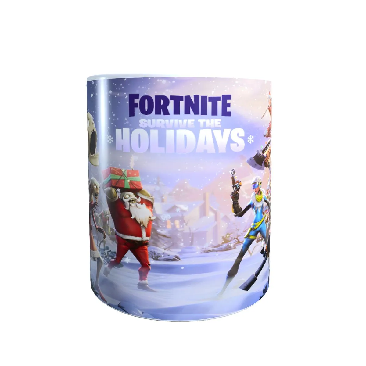 Survive The Holidays Snow - Fortnite Christmas Coffee Mug