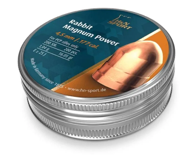H&N Rabbit Magnum Power Pellets 4.5mm 16.05gr - 200-Piece