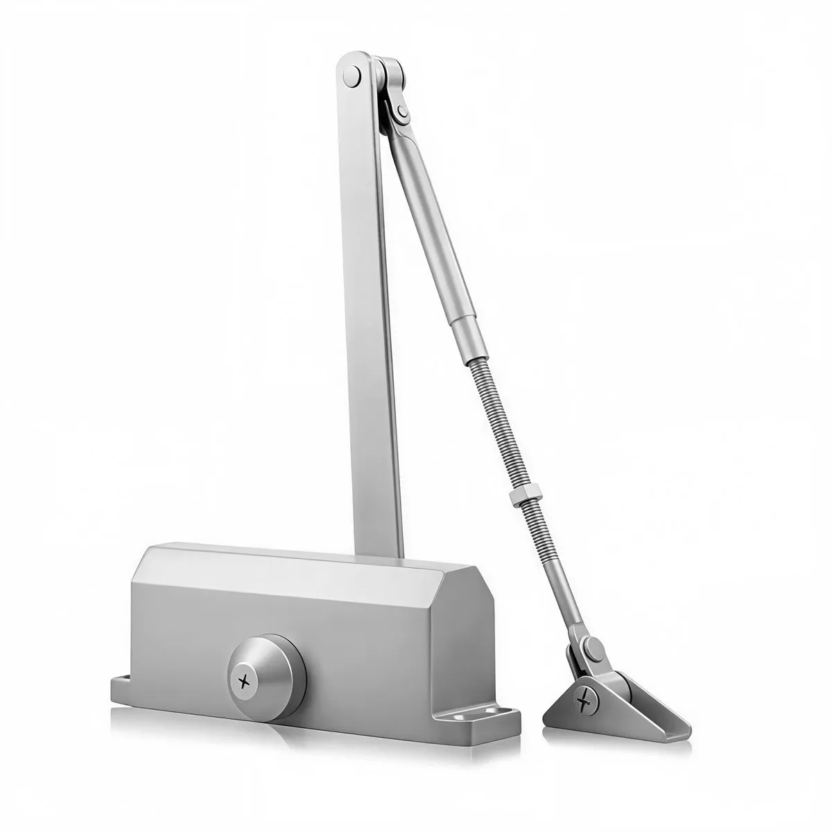 Alloy Door Closer, Adjustable Hydraulic Auto Closing Device for Home