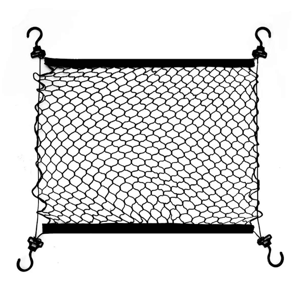 70cm Car Rear Trunk Net Mesh Elastic Nylon Back Cargo Storage Organizer