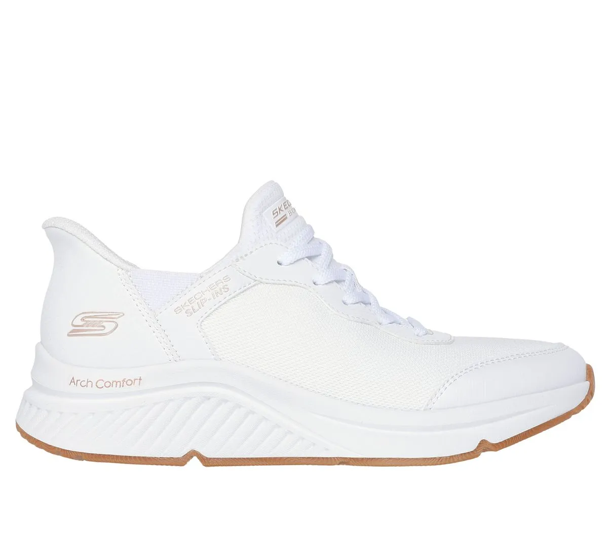 Skechers Womens BOBS Arch Comfort B Sweet Sneaker