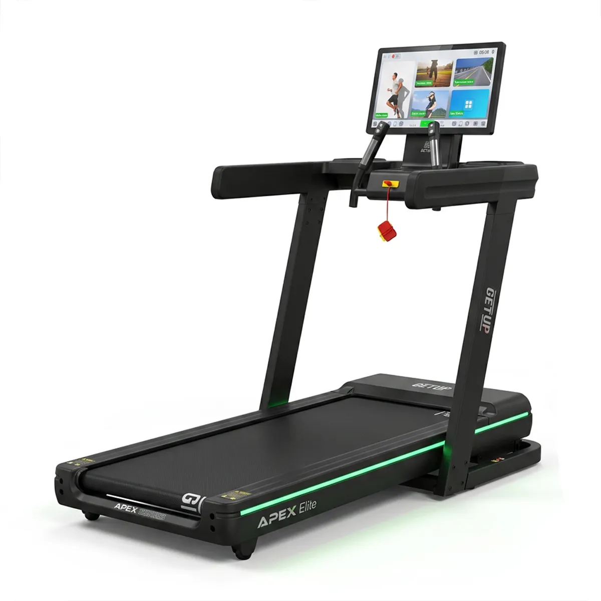 GetUp Apex Elite Semi-Commercial Touch Screen Treadmill - 22km/h - 3HP with Auto Incline