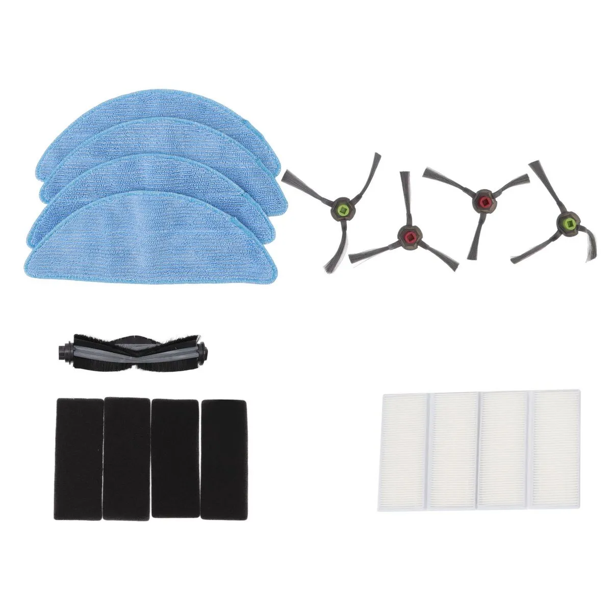 Main Side Brush Filter Mop Kit for Yeedi K600 K700
