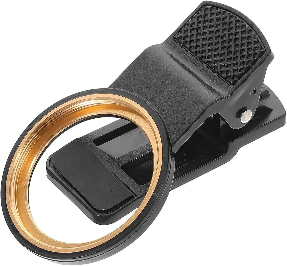 Universal Smartphone Photography Filter Lens Holder Clip, 52mm Black Metal