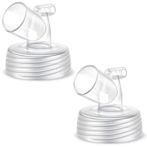 Breast Pump Accessories, Maymom Wide-Neck Connectors - 2-Pack