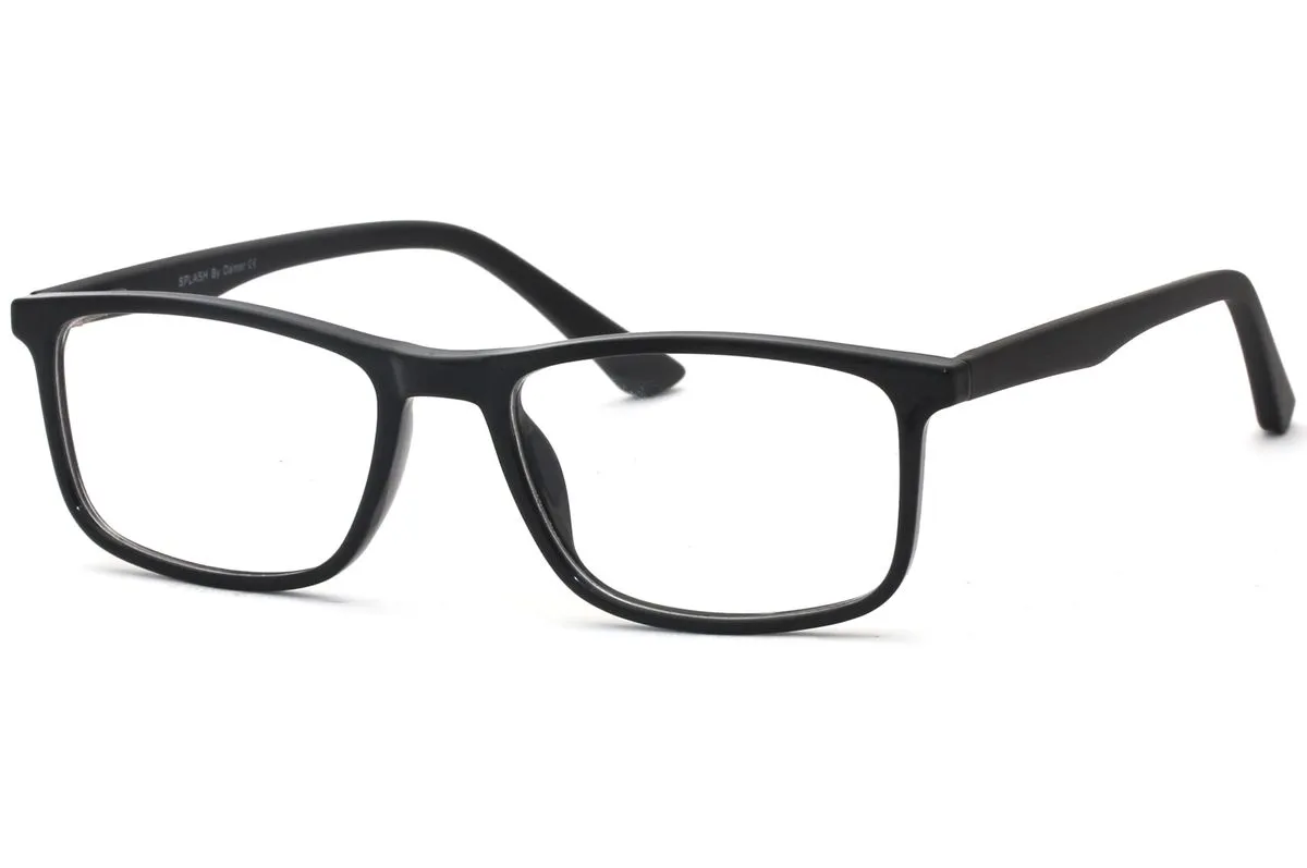 Blue Light Blocking Men's Glasses for Computer/Phone/TV/Gaming - SL394 - Shiny Black