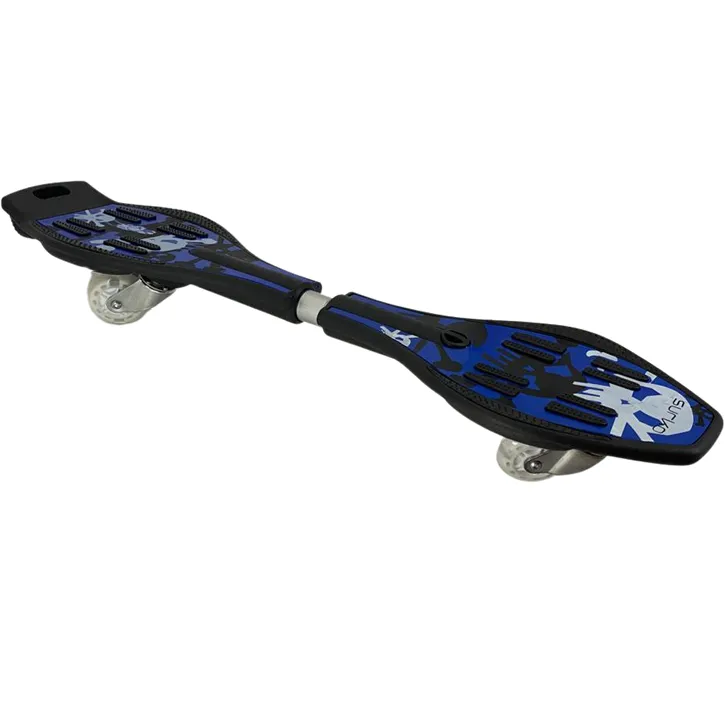 Two Wheel J-Skateboard - Blue