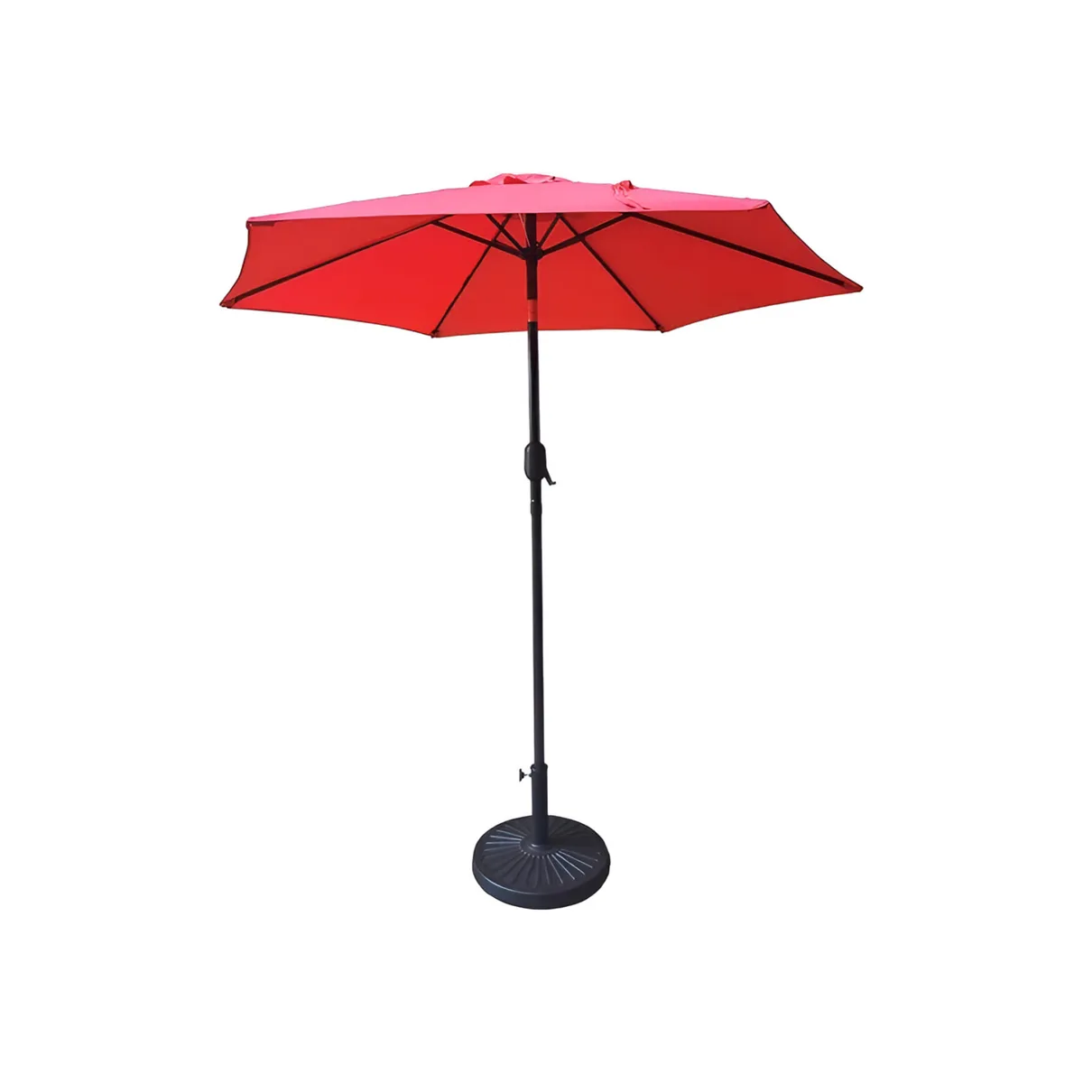 Outdoor Garden Table Umbrella with Tilt Adjustment and Wind Vent