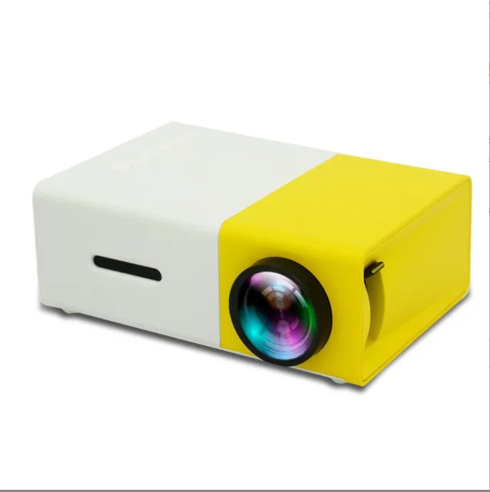 Mini projector, manual focus, contrast ratio 800:1