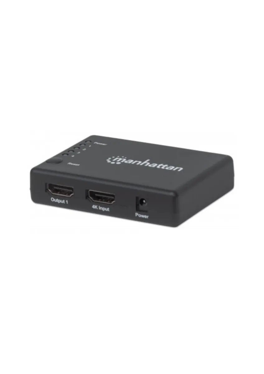 Manhattan 4K Compact 4-Port HDMI Splitter - 4K@30Hz